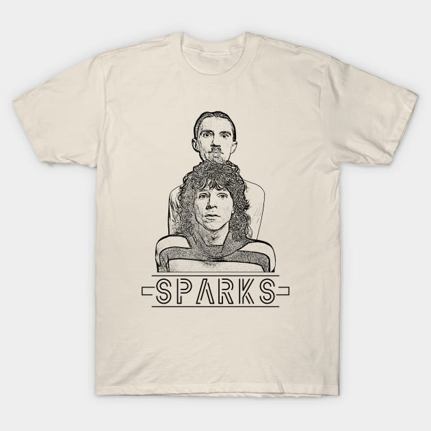 Sparks // Band / Retro T-Shirt by Degiab